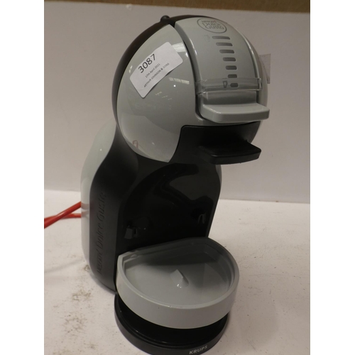 3087 - Krups Dolce Gusto coffee machine (219-218) * This lot is subject to VAT