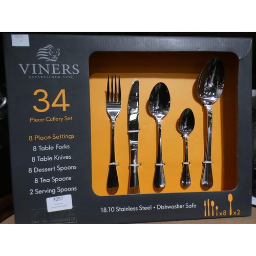 3097 - Sovereign Viners Cutlery Set (219-243) * This lot is subject to VAT