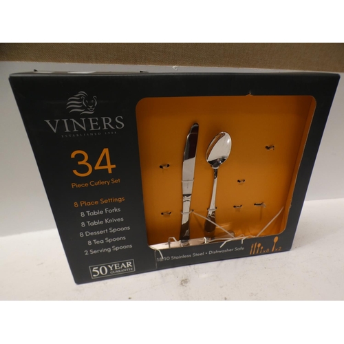 3167 - A Viners Cutlery (incomplete)       (218 -126 ) * This Lot Is Subject To Vat