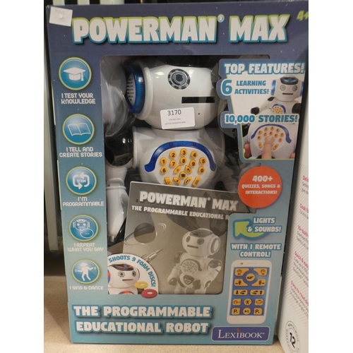 3170 - A Powerman Max Robot        (218 -185 ) * This Lot Is Subject To Vat