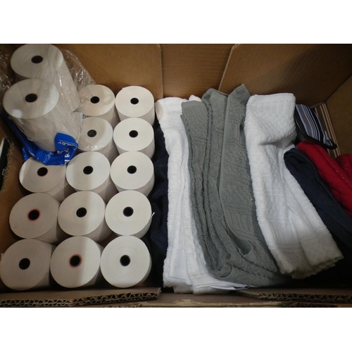 3204 - Thermal Till Rolls and Kitchen Towels  (219-340, 341, 349) * This lot is subject to VAT