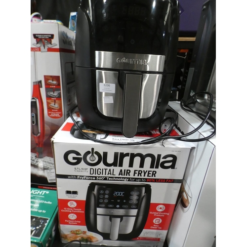 3206 - Gourmia Air Fryer (219-335) * This lot is subject to VAT