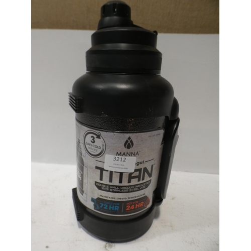 3212 - Titan Double Wall Hot/Cold Jug (2.5l) (219-354) * This lot is subject to VAT