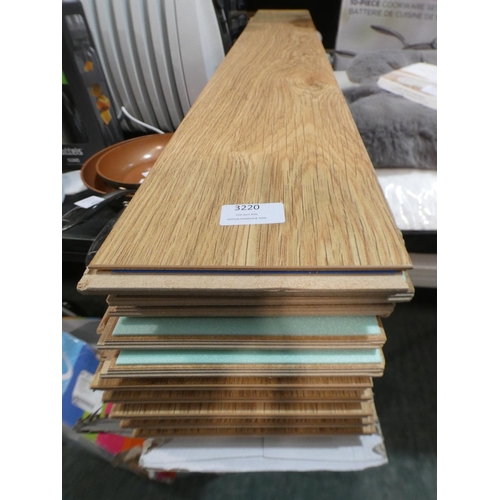 3220 - Three Packs of Laminate Flooring (Oak) (219-292, 293, 294) * This lot is subject to VAT