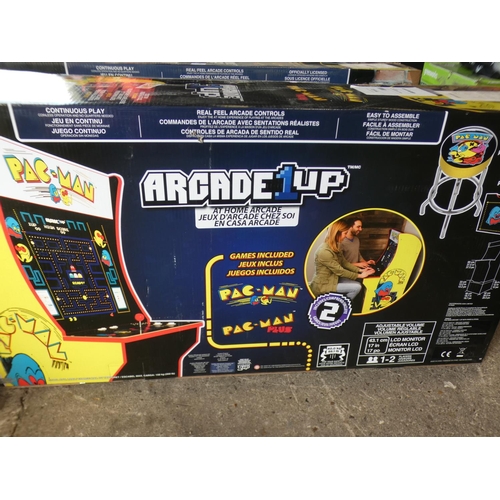 3280 - Arcade1Up Arcade Game (Pacman), Rrp £324.9 + Vat (4053-20) * This lot is subject to VAT