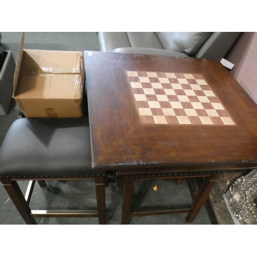 3288 - 5 Piece Solid Wood Square Game Top Table (marked for fixings required), RRP £219.99 + VAT (219-236) ... 