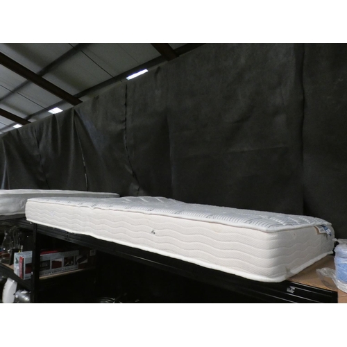 3357b - Dormeo Memory Plus Single Mattress, RRP £129.99 + VAT (219-154) * This lot is subject to VAT