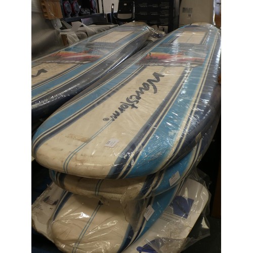 3264 - Wavestorm 8Ft Surfboard, Rrp £112.41 + Vat (4053-11) * This lot is subject to VAT