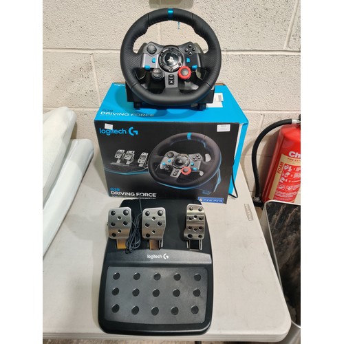 3162 - A Logitech G29 Steering Wheel   (218 -142 ) * This Lot Is Subject To Vat