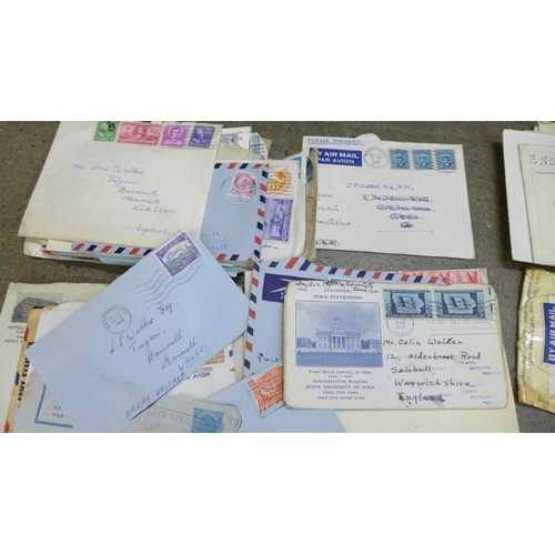 689 - World postal history; an accumulation of all period world postal history including (a few) Great Bri... 