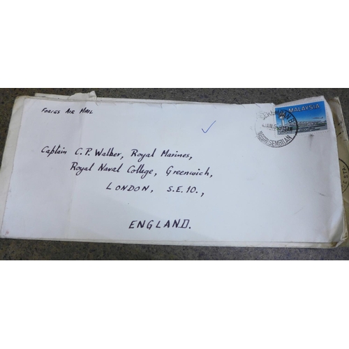 689 - World postal history; an accumulation of all period world postal history including (a few) Great Bri... 