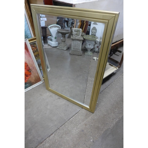 428 - A gilt framed mirror