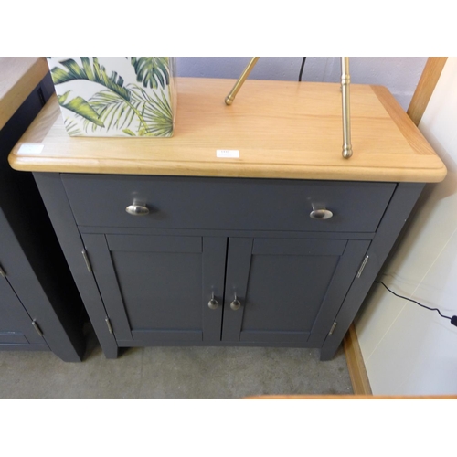 1410 - A Gloucester blue painted oak small sideboard (GA-SMS-G) * this lot is subject to VAT