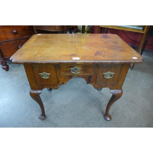 100 - A George I walnut lowboy