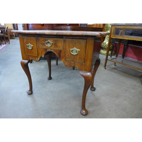 100 - A George I walnut lowboy