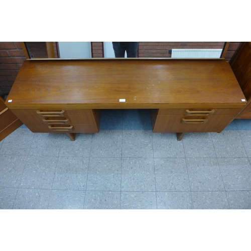 127 - A teak dressing table