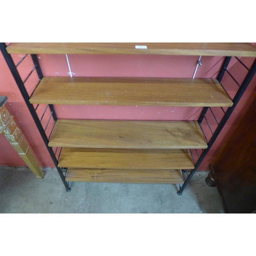 177 - A teak Ladderax room divider