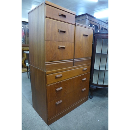 194 - A McIntosh teak four piece bedroom suite