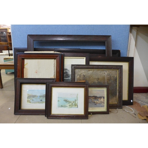 408 - Assorted prints and frames