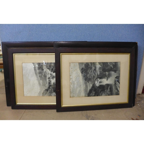 408 - Assorted prints and frames