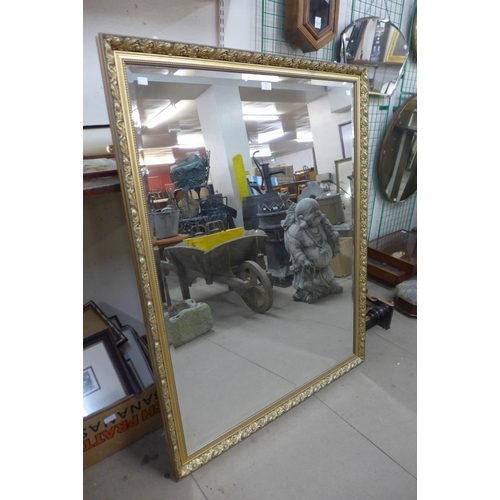 427 - A large gilt framed mirror