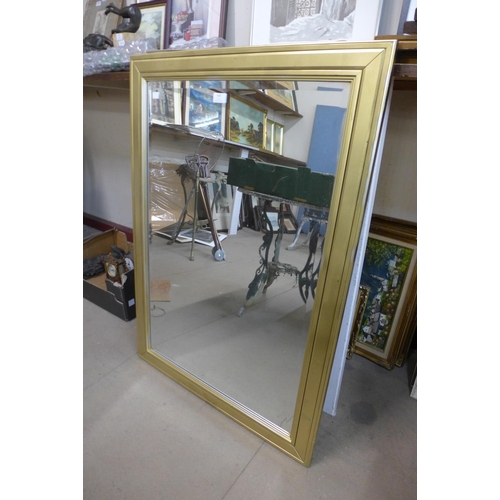 428 - A gilt framed mirror