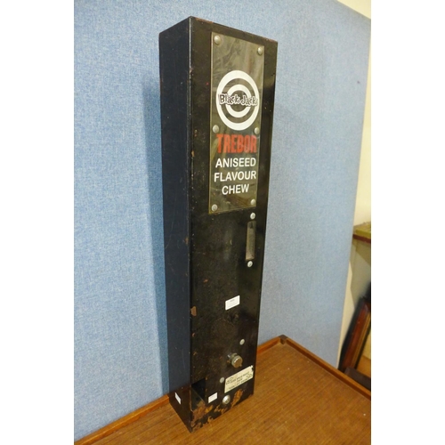 446 - A vintage Black Jack vending machine