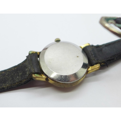 1043 - A lady's Omega wristwatch, with case