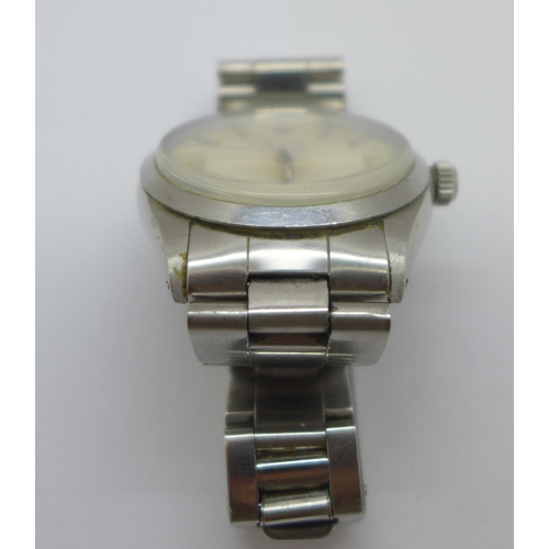 1108 - A Rolex Oyster Perpetual Air-King wristwatch, 5500-7418629, with boxes and paperwork including recei... 