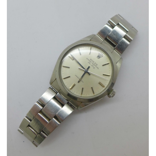 1108 - A Rolex Oyster Perpetual Air-King wristwatch, 5500-7418629, with boxes and paperwork including recei... 