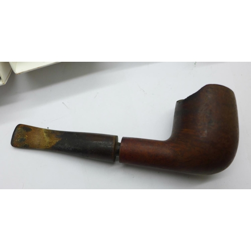 673 - Five pipes including Parker of London, boxed