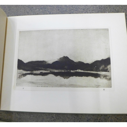 687 - Two books, The Studio Modern Masters of Etching, Sir D.Y. Cameron, R.A. and Frank Brangwyn