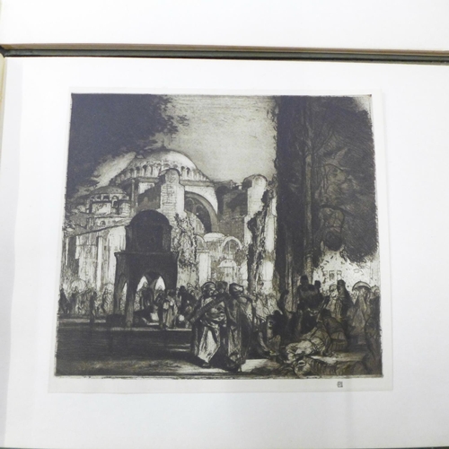 687 - Two books, The Studio Modern Masters of Etching, Sir D.Y. Cameron, R.A. and Frank Brangwyn