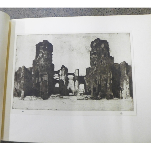 687 - Two books, The Studio Modern Masters of Etching, Sir D.Y. Cameron, R.A. and Frank Brangwyn