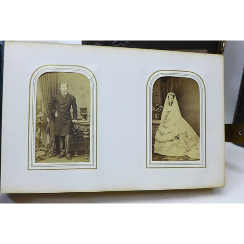 700 - Four Victorian CDV and cabinet card albums (empty)