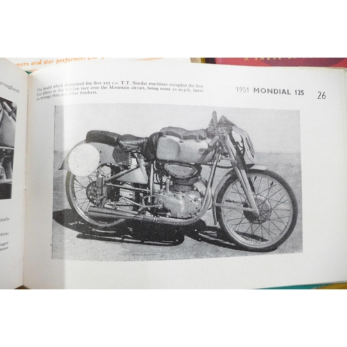 709 - Motorcycling books and two AA badges