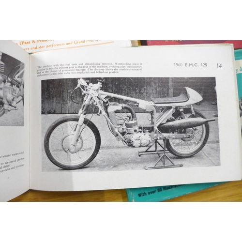 709 - Motorcycling books and two AA badges