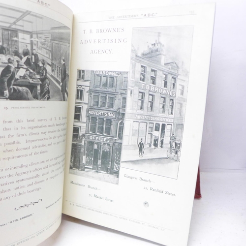 719 - A Bulmer's Directory and an Advertiser's ABC The Standard Directory, 1902