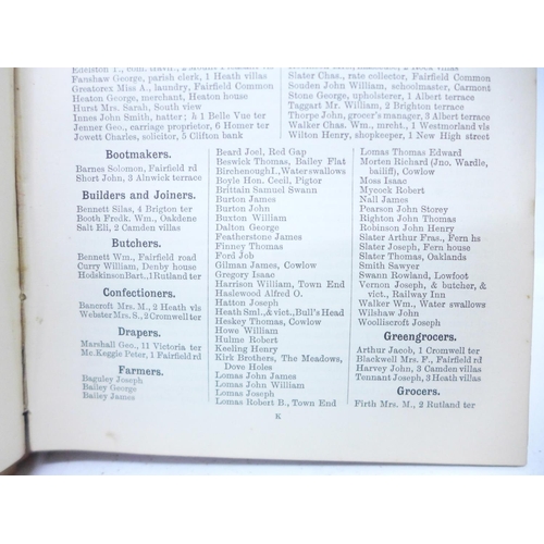 719 - A Bulmer's Directory and an Advertiser's ABC The Standard Directory, 1902