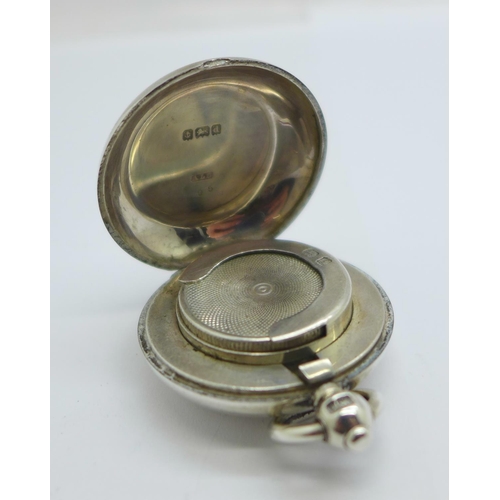 918 - A silver sovereign case, Birmingham 1903