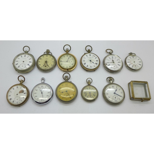 978 - A collection of pocket watches, a/f