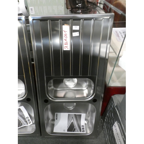 3066 - Eday 1.5 Bowl RVS Stainless Steel 500x1000, model no.:-BL450839, RRP £299.17 inc. VAT * This lot is ... 