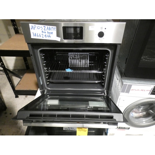 3076 - Zanussi H589xW594xD568 Single Oven - model no.:- UNKNOWN, RRP £385.5 inc. VAT * This lot is subject ... 