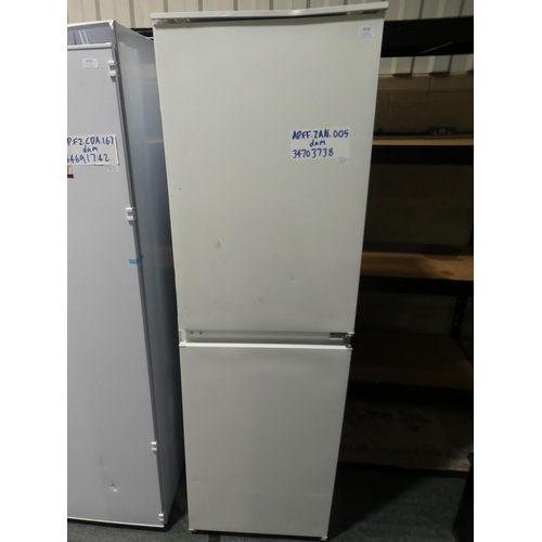 3078 - Zanussi H1772xW540xD549 50/50 Frost Free Integrated Fridge Freezer - model no.:- ZBB27640SV, RRP £61... 