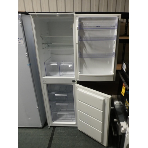 3078 - Zanussi H1772xW540xD549 50/50 Frost Free Integrated Fridge Freezer - model no.:- ZBB27640SV, RRP £61... 