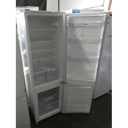 3088 - Zanussi H1772xW540xD549 70/30 Integrated Fridge Freezer - model no.:- ZBB28441SV, RRP £509 inc. VAT ... 