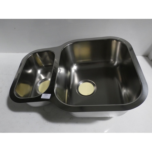 3092 - 430x582 Ecuador 1.5 Bowl RVS U/mount Stainless Steel - model no.:- BL453665, RRP £72 inc. VAT * This... 