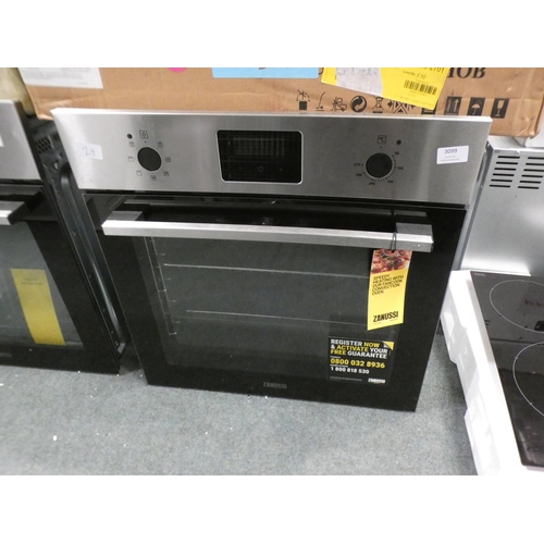 3099 - Zanussi H589xW594xD568 Single Oven - model no.:- UNKNOWN, RRP £385.5 inc. VAT * This lot is subject ... 