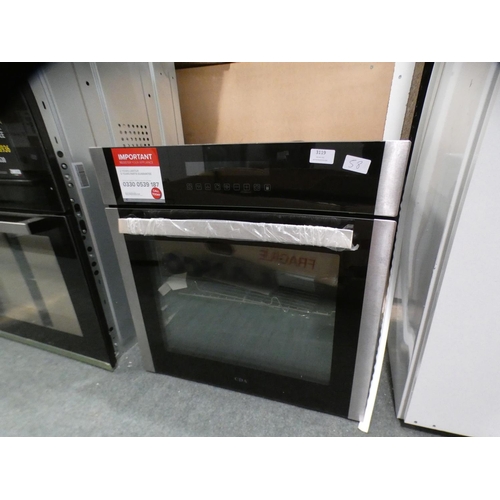 3119 - CDA H595xW595xD567 Single Multi-Function Pyrolytic Oven - Stainless Steel - model no.:- SK511SS, RRP... 