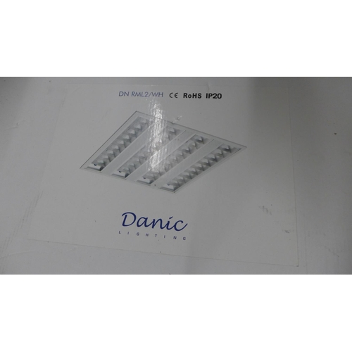 2416 - Qty of LED strip lights, Danic panel light & light up water fall tap